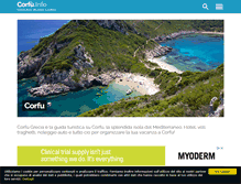 Tablet Screenshot of corfu.info